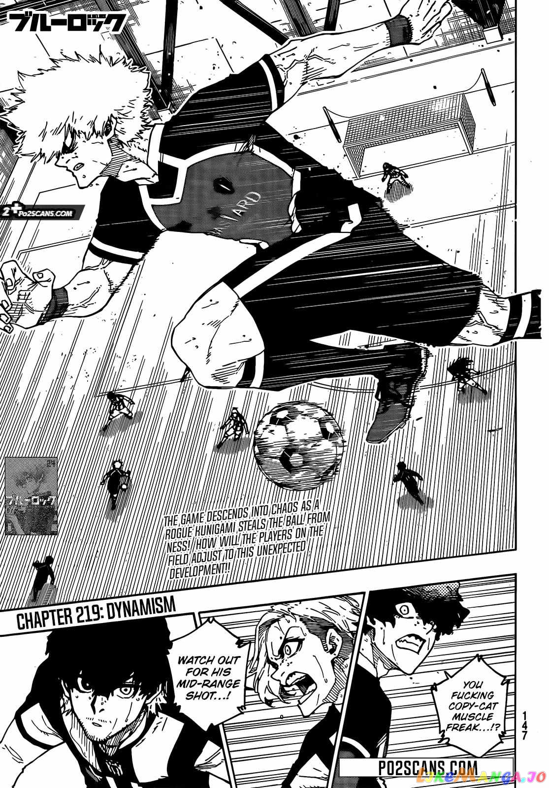 Blue Lock Chapter 219 image 02